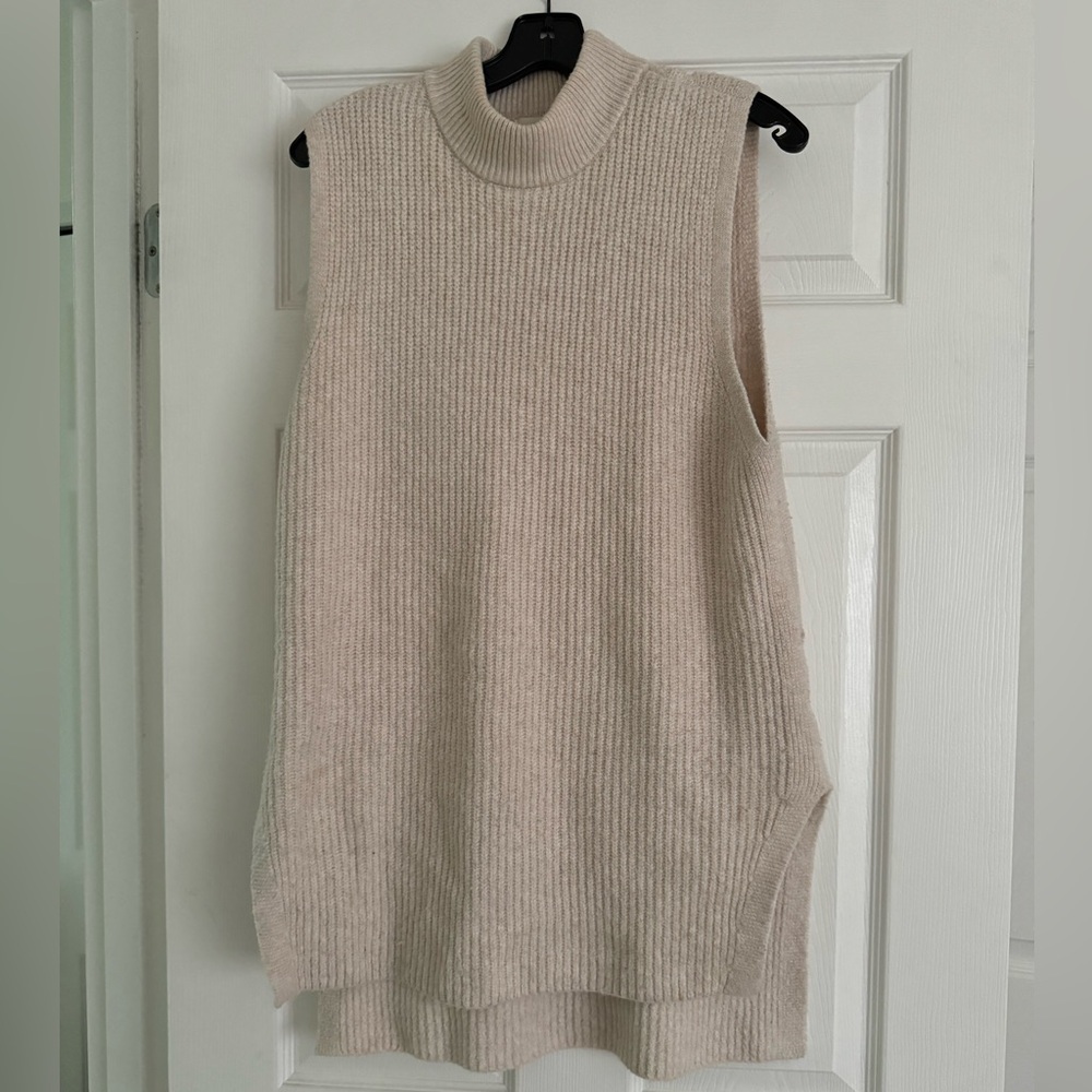 Treasure & Bond Cream Cowl Neck Sweater